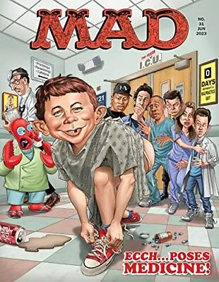 Mad Magazine #31 June 2023 Exposes Medicine Aragones Jaffee • $13.99