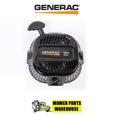$38.40 • Buy New Genuine Oem Generac 0j08074srv Pull Rope Recoil Starter 208cc 212cc 