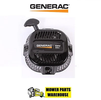 $38.40 • Buy New Genuine Oem Generac 0j08074srv Pull Rope Recoil Starter 208cc 212cc 