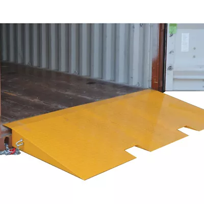 49  X 86  HD Steel Shipping Container Loading Ramps 16000 Lbs Capacity • $912