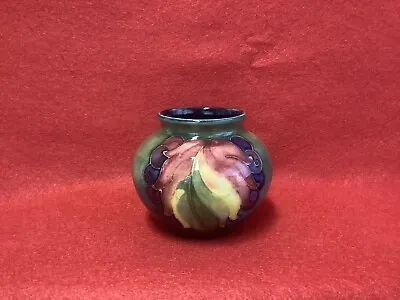 Moorcroft ‘Leaf & Berry’ Bulbous Vase C.1930’s • £195