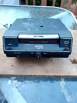 VINTAGE 1960s - 1970s CHRYSLER PLYMOUTH IMPERIAL MOPAR SONY CASSETTE TAPE DECK • $50