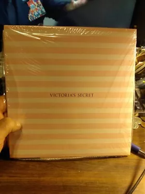 Vicoria Secrets Unused Small Pink & White Striped Box For Gifting Lingerie (new) • $0.99