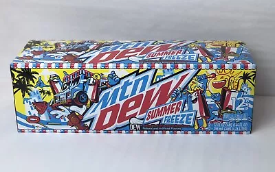 Mtn Dew Summer Freeze 12 Pack  Limited Unopened Sealed Box  Mountain Bomb Pop • $39.99