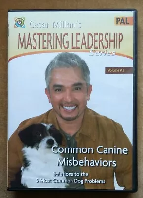 DVD Cesar Millan's-Mastering Leadership Series Vol.5 Common Canine Misbehaviors • £18