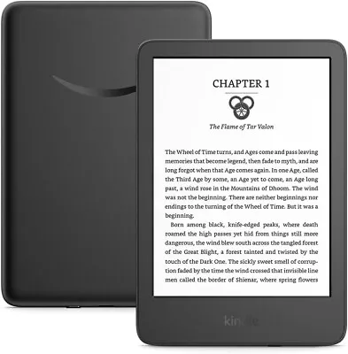 Kindle (2022 Release) – The Lightest And Most Compact Kindle Now With A 6” 300  • $259