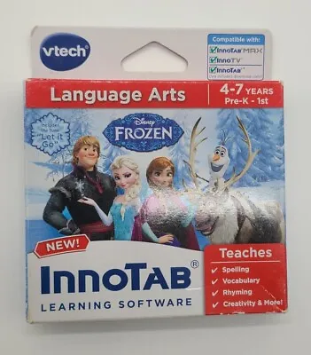 VTech InnoTab Disney Frozen Learning Game Cartridge Software NIB • $7.99