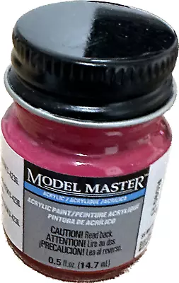 NEW TESTORS Model Master 0.5 Oz Paint GUARDS RED 4632 ACRYLIC • $5.29