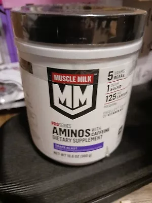 Muscle Milk Pro Series Aminos W/ Caffeine 10.6 Oz - Grape Blast  Exp 2/25/24 • $6.48