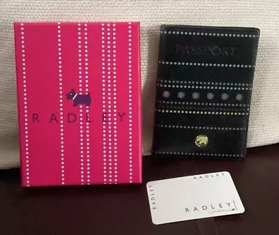 Radley Leather Passport Cover With Box Used A Few Times • £10