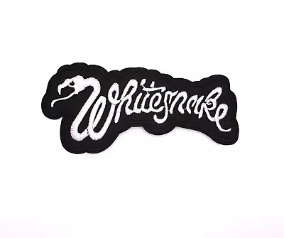 £2.90 • Buy Whitesnake Iron On Sew Embroidered Patch Badge Collectable Rock Metal Band Music