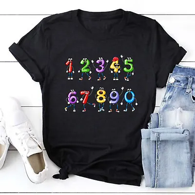 Kids Boys Girls Maths Day 2023 T Shirt Number Colorful Symbol School Gift Tee • £9.49