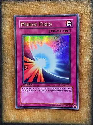 Yugioh Mirror Force DPYG-EN027 Ultra Rare 1st Ed LP • $8.99