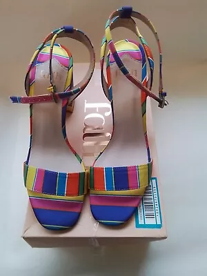 Ladies Faith Multi Coloured Shoes New With Box Size 7 Uk #3228 • £16