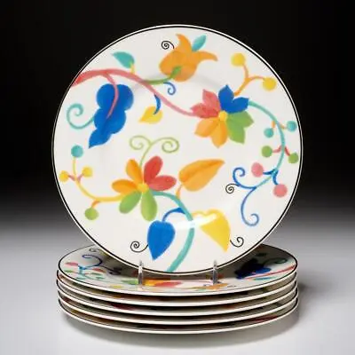 Six (6) Villeroy & Boch Wonderful World Ipanema Salad Plates • $300