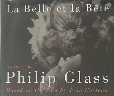 Philip Glass:  La Belle Et La Bete:  Near Mint Double Cd & Book From 1995 • $15.79