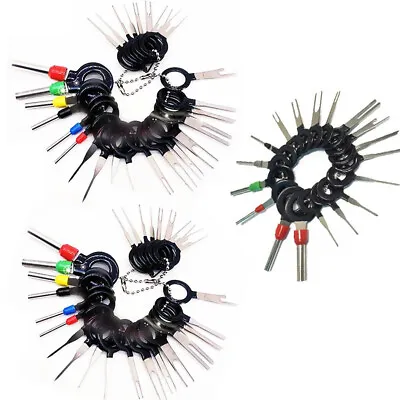 70Pc Car Wire Crimp Terminal Connector Extractor Kit Pin Key Release Remove Tool • $27.15