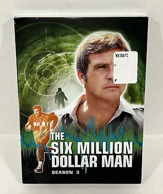 Six Million Dollar Man DVD Season 3 1975 Brand New Factory Sealed • $12