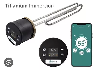 Tesla T-Smart Titanium Immersion Heater & Stat (TIHTS572) • £74.99