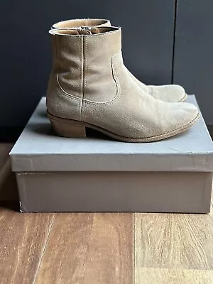 Really Good Condition - Country Road Leather Suede Beige Ankle Boot Size 38/7.5 • $69
