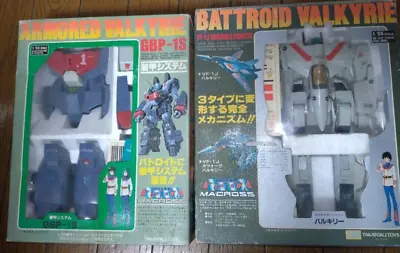 TAKATOKU Robotech Macross Battroid Valkyrie VF-1J & GBP-1S Armored 1/55 Figure • $548