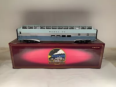 Mth Premier Santa Fe (blue Goose) Full Vista Dome Passenger Car 20-6792! O Scale • $249.99