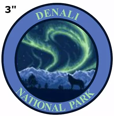 Denali National Park 3  - Car Truck Window Bumper Graphic Sticker Decal Souvenir • $2.99