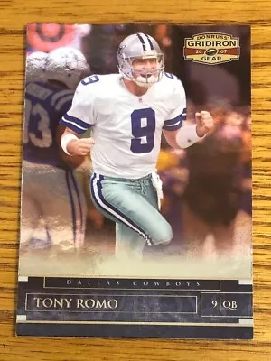 $2.25 • Buy Tony Romo 2007 Donruss Gridiron Gear Cowboys Card #1   *195*