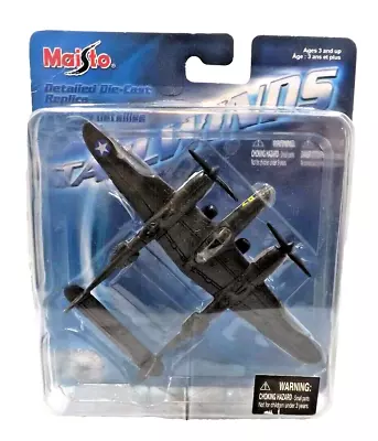 Maisto Detailed Die-Cast Tailwinds P-38 Lightning Military Airplane  2005 • $10