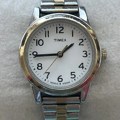 Timex Indiglo Women’s Watch Two Toned WR30M • $10