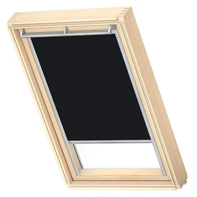 VELUX Original Blackout Blind (DKL) Silver Or White Frame For VELUX Roof Windows • £96.79