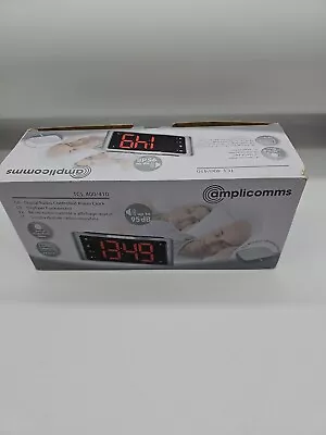 Amplicomms Amplicomms TCL410 Radio Controlled Digital Extra Loud Alarm Clock • £9.95