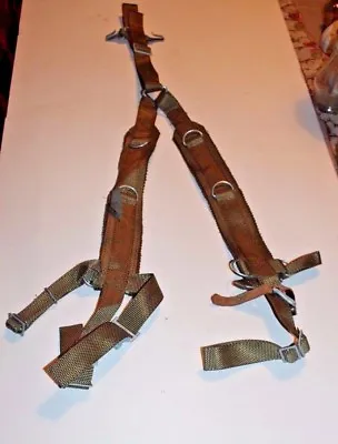 Polish Military WZ84 Style Military Mil-Spec Suspenders/web Harness #Y20 • $15