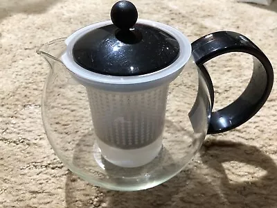 BODUM ~ Clear Tea Infuser & Lid ~ French Press Style • $7.50