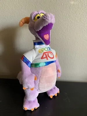 2022 Disney Parks Epcot 40th Anniversary Figment Of Imagination Plush Toy 8.5” • $19.99