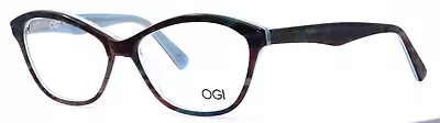 OGI Evolution 9233/2118 Forest Blue Womens Cat Eye Eyeglasses 54-16-140 B:38 • $45.99