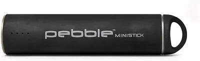 Veho Pebble Ministick 2200mAh Emergency Portable Rechargeable Power Bank – Black • £29.99