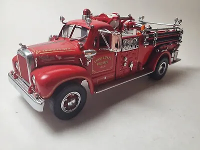 Matchbox 1956 Mack B-95 Pumper Fire Truck Engine Evans City PA F.D. YYM35810 • $119.95