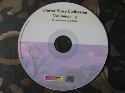 Horror Story Audiobook Collection Vol 1-5 MP3 CD 50 Stories 16hrs • £3.55