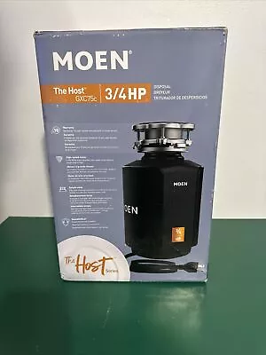 Moen Host Series Garbage Disposal GXC75c 3/4HP  • $105