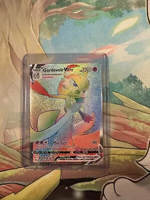 Pokemon TCG Gardevoir VMAX Rainbow Secret Rare 076/073 Champion's Path NM/M • $7.99