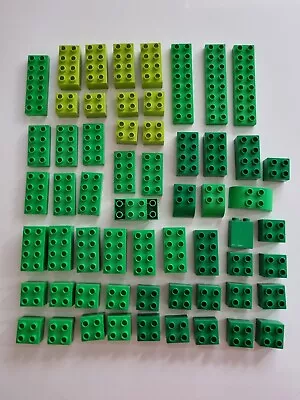 Lego Duplo Bricks Pieces Parts Green • $15