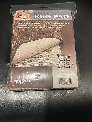 Mohawk Home Non-Slip Rug Pad 20  X 30 -  Fits 2' X 3' Rug - New In Package • $9.99