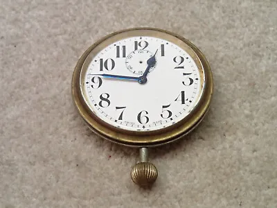 $59.46 • Buy Vintage Swiss Made Travel Car Clock Estate Item Project