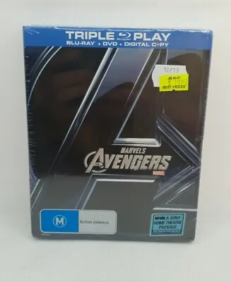 The Avengers | Blu-ray + DVD + Digital Copy (Blu-ray 2012) New/Sealed Free Post • $10.95