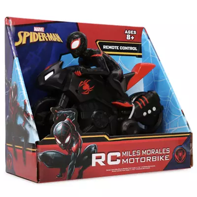 Spiderman RC Motorcycle Venom Miles Morales RC Motobike Remote Control Toys Bran • $39.99