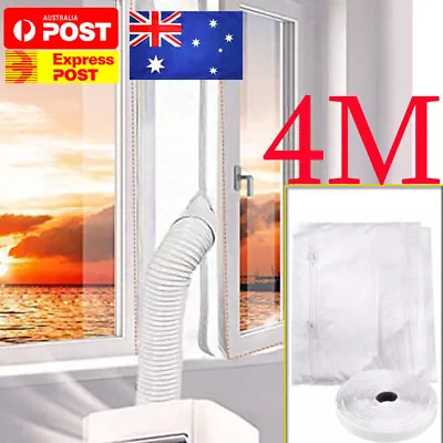 $18.90 • Buy AU 4M Window Seal For Portable Air Conditioner & Tumble Dryer Mobile Unit Cloth