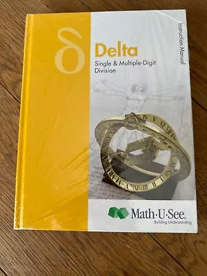 Delta Instruction Manual : Single And Multiple-Digit Division By Math-U-See... • $10.99