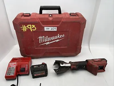 Milwaukee M18 Force Logic Cable Cutter W/ 750 MCM Cu Jaws 2672-21 Used 1 • $899.95