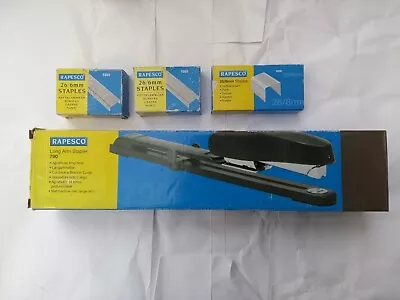 Rapesco 790 Long Arm Stapler C/w 3xBoxes Of Staples Next To New Condition In Box • £25.99